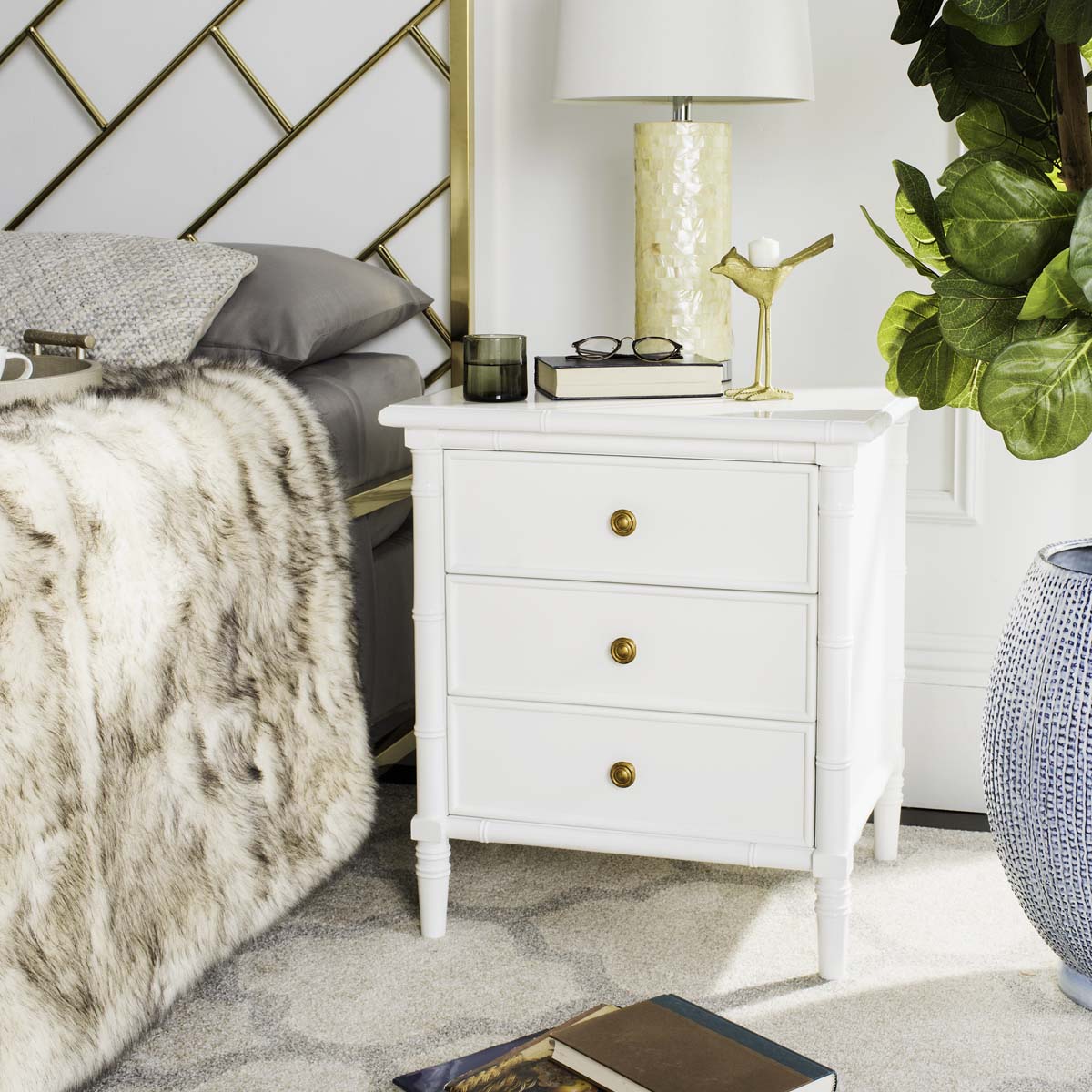 safavieh mina modern coastal dresser SAFAVIEH Couture Mina 6-Drawer Dresser - Bed Bath & Beyond