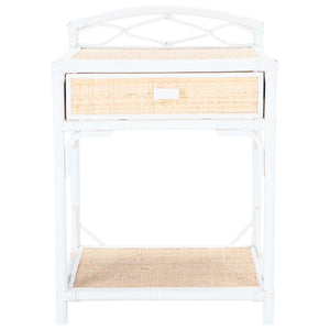 Safavieh Bea 1 Drawer 1 Shelf Nightstand - White / Natural