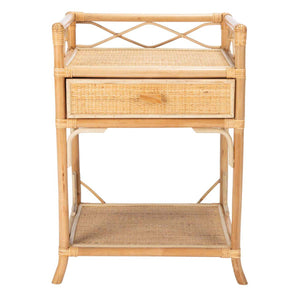 Safavieh Rumi 1 Drawer 1 Shelf Nightstand - Natural