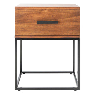 Safavieh Marquise 1 Drawer Nighstand - Brown