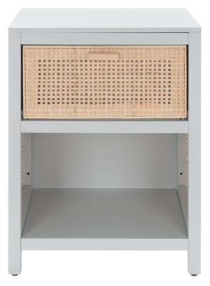 Safavieh Miya Night Stand - Grey / Natural