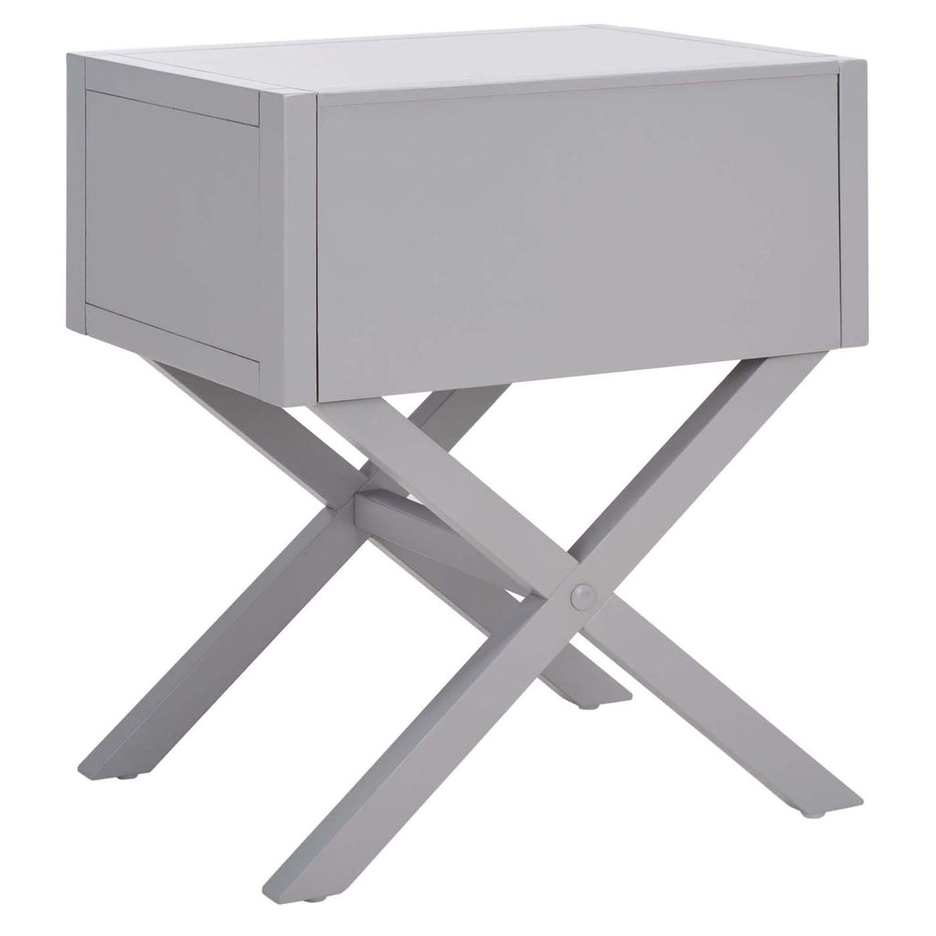 Safavieh Odilia 1 Drawer Nightstand - Grey
