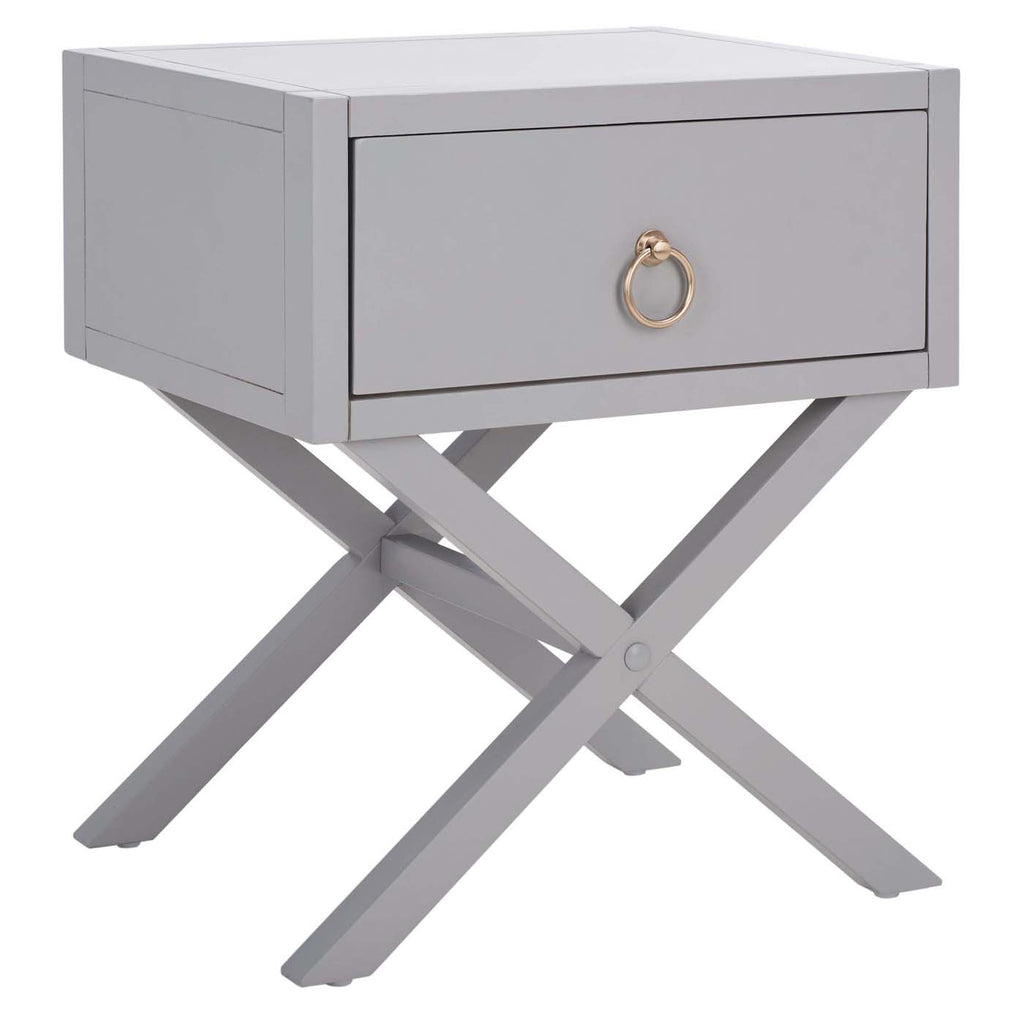 Safavieh Odilia 1 Drawer Nightstand - Grey