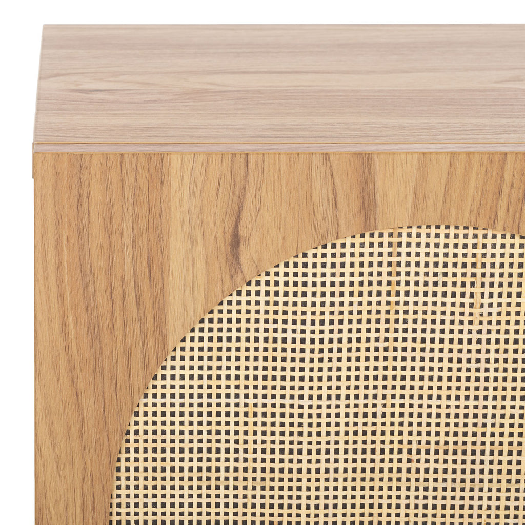 Safavieh Ophelia 1 Door Night Stand - Oak / Natural