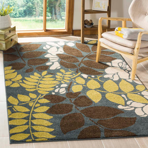 Safavieh Newbury Rug Collection NWB8698-6525 - Blue / Brown