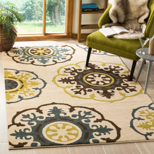 Safavieh Newbury Rug Collection NWB8699-1265 - Ivory / Blue