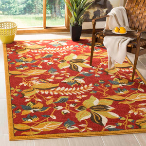 Safavieh Newbury Rug Collection NWB8705-4020 - Red / Gold