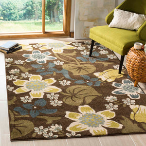 Safavieh Newbury Rug Collection NWB8706-2521 - Brown / Blue