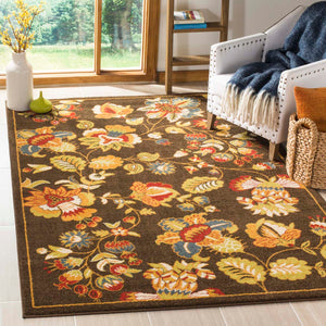 Safavieh Newbury Rug Collection NWB8707-2552 - Brown / Green