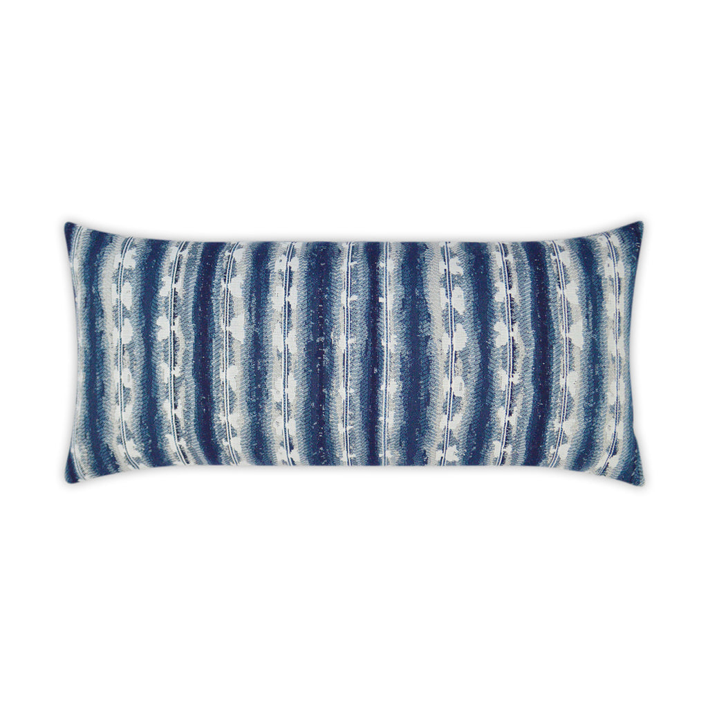 Sunshibo Stripe Lumbar Outdoor Throw Pillow | DV KAP