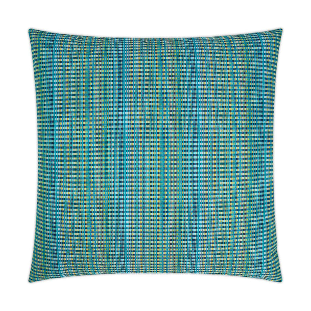 Sunrun Outdoor Throw Pillow - Blue | DV KAP