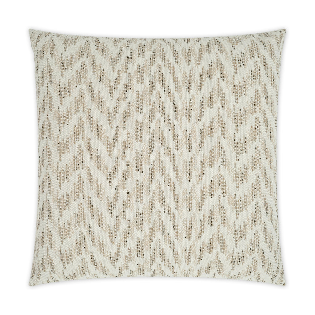 Sliderule Outdoor Throw Pillow - Natural | DV KAP