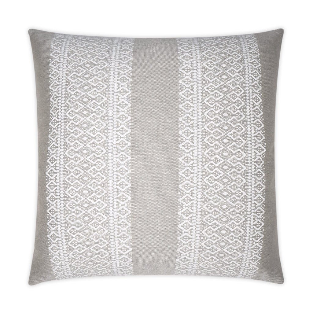Upton Outdoor Throw Pillow - Linen | DV KAP