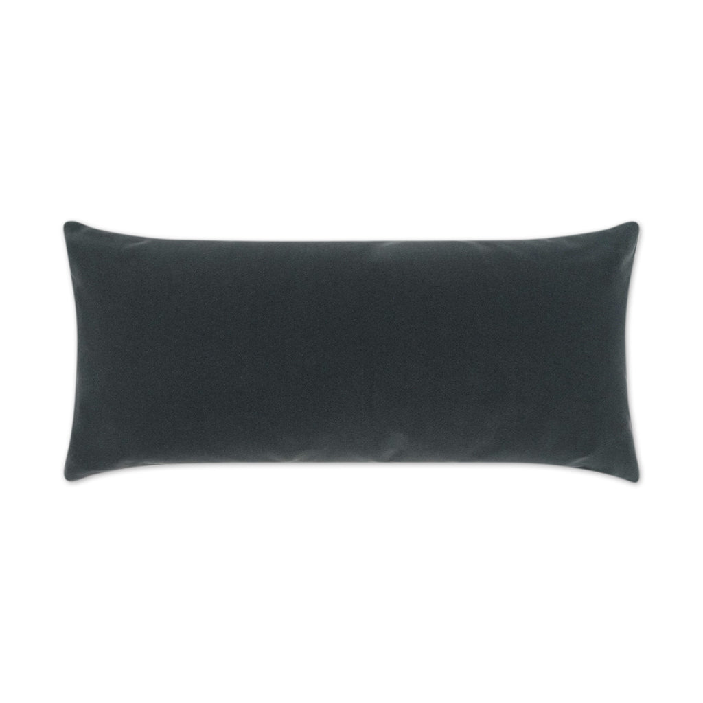 Sundance Duo Lumbar Outdoor Throw Pillow - Charcoal | DV KAP