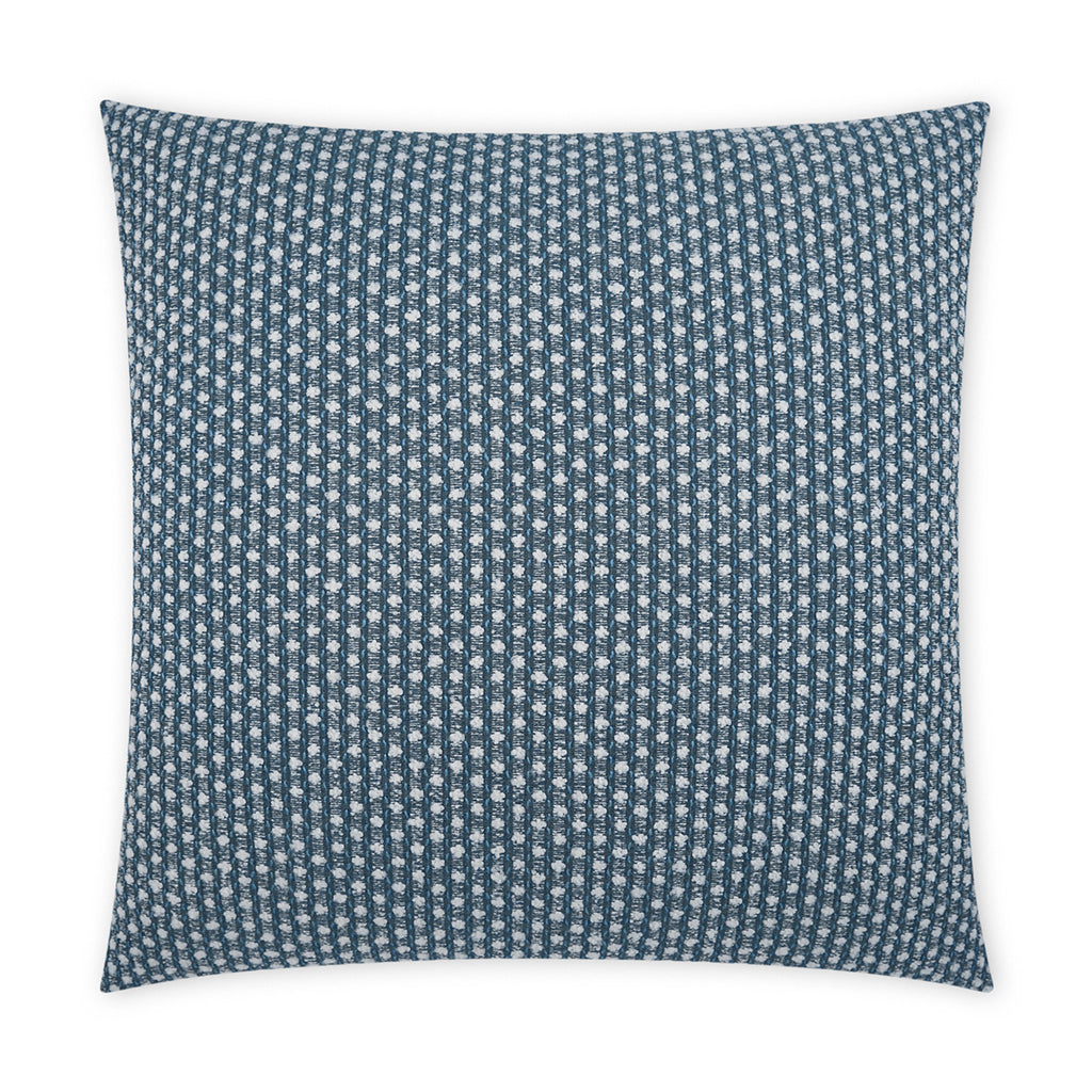 Dot Dash Outdoor Throw Pillow - Blue | DV KAP