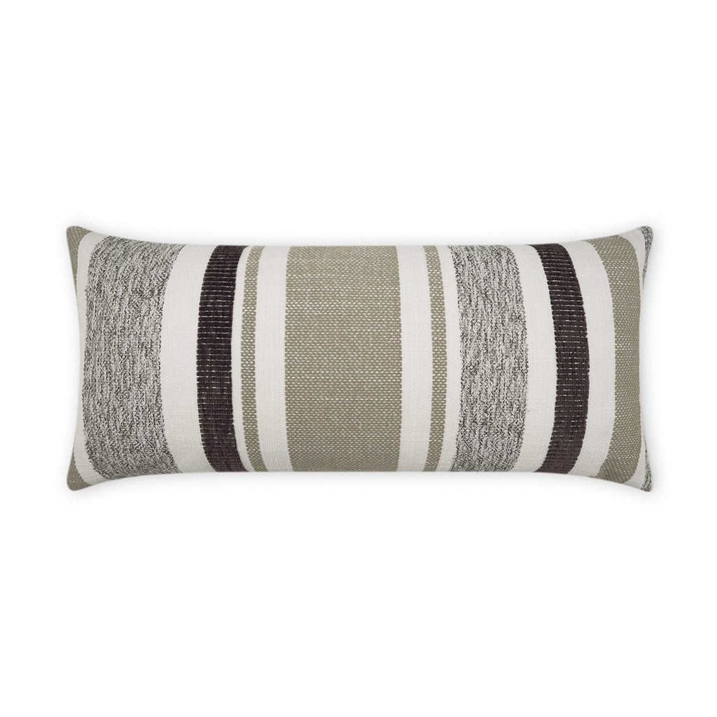 Skandia Lumbar Outdoor Throw Pillow - Linen | DV KAP