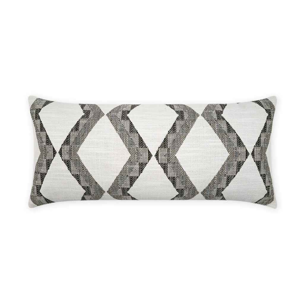 Toshi Lumbar Outdoor Throw Pillow - Domino | DV KAP