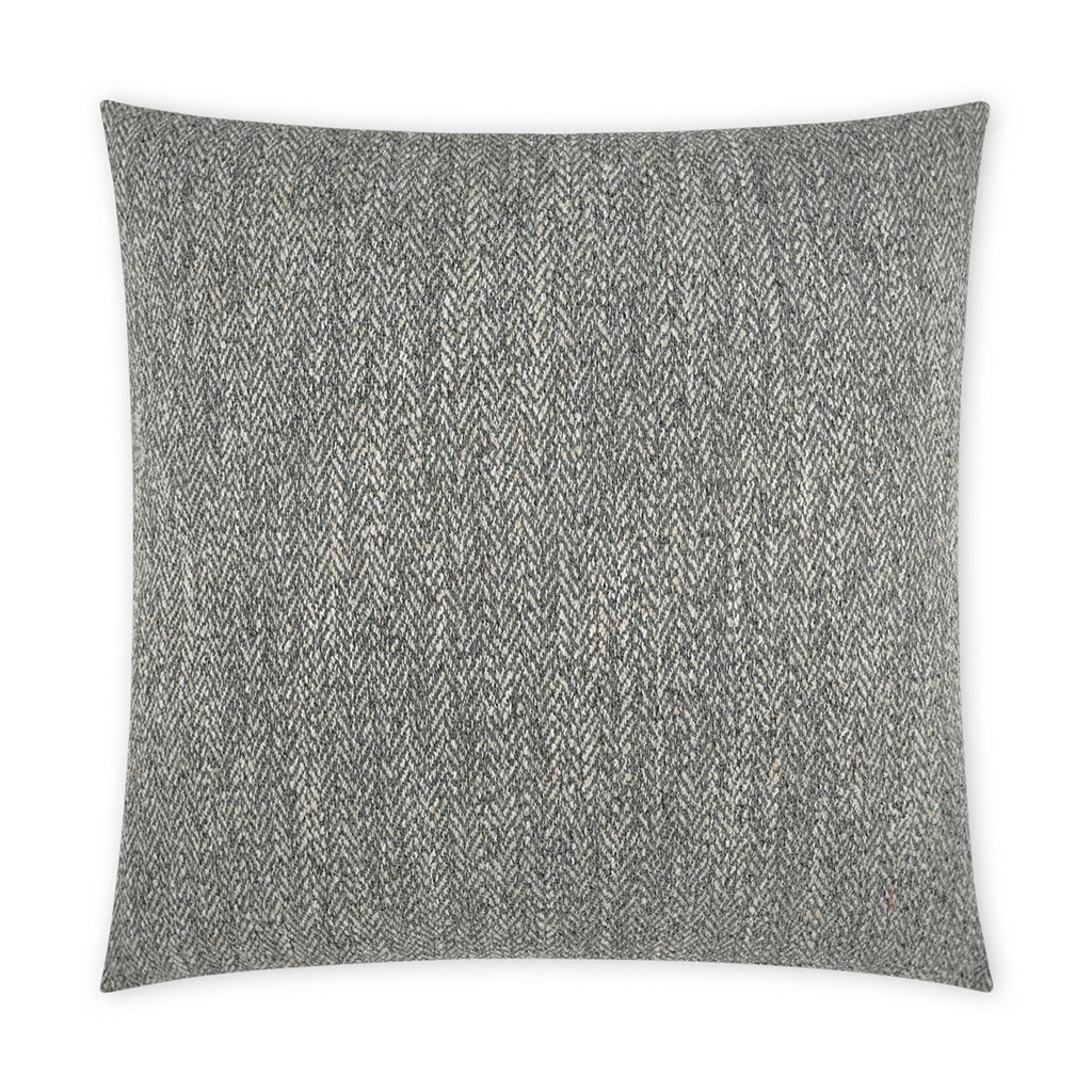 Stratford Outdoor Throw Pillow - Grey | DV KAP