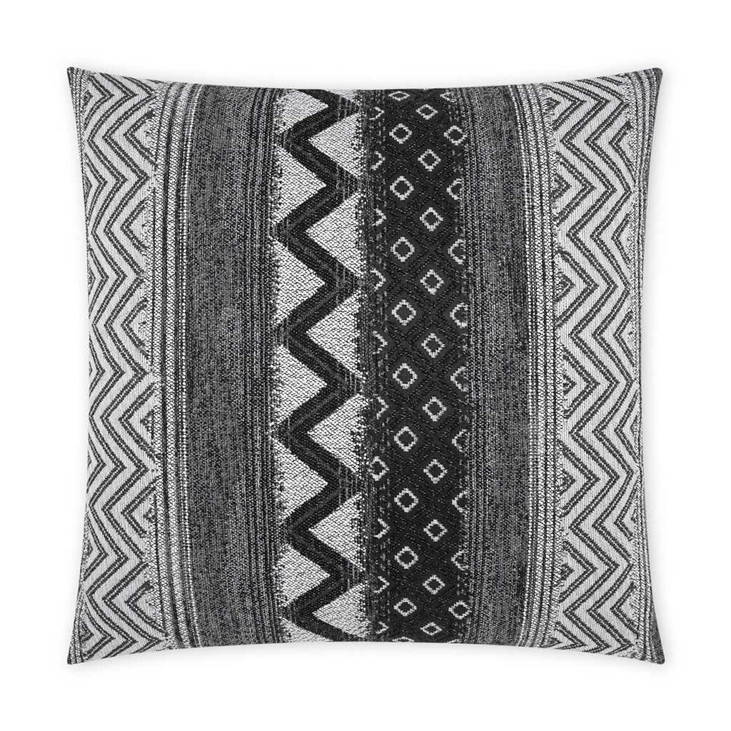 Embolden Outdoor Throw Pillow - Charcoal | DV KAP