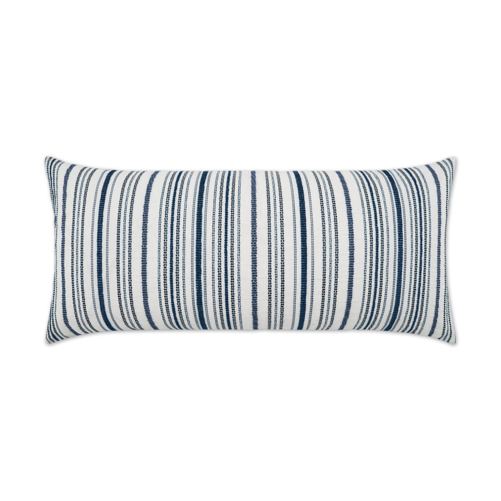 Accola Lumbar Outdoor Throw Pillow - Indigo | DV KAP