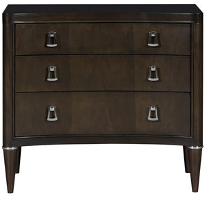 Lillet Three Drawer Nightstand| Vanguard Furniture - P658L-NO