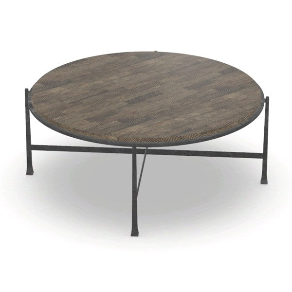Brut Round Cocktail Table | Vanguard Furniture - P667CCT