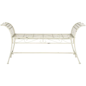 Safavieh Hadley Bench - Antique White