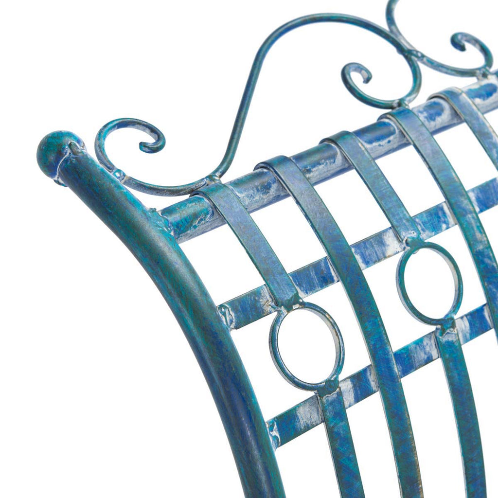 Safavieh Hadley Bench - Antique Blue