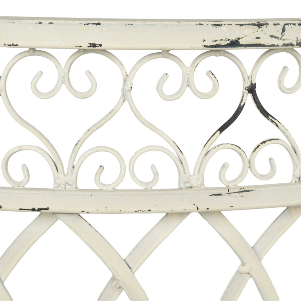 Safavieh Lara Kissing Bench - Antique White