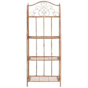Amaris 4 Tier Outdoor Bakers Rack | Safavieh -  PAT5014
