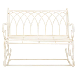 Safavieh Ressi Rock Bench - Pearl White