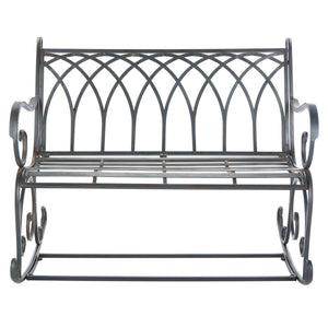 Safavieh Ressi Rock Bench - Black Rust