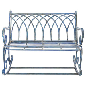 Safavieh Ressi Rock Bench - Mossy Blue