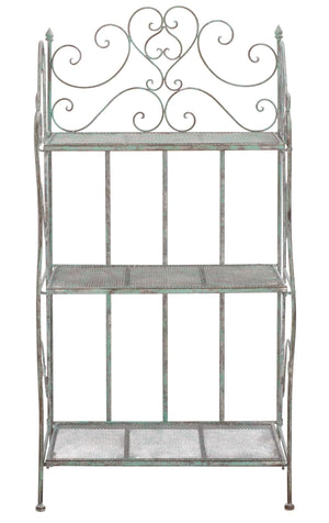 Safavieh Torus 3 Tier Shelf - Antique Green
