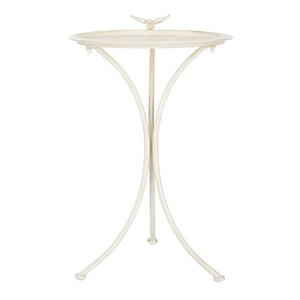 Safavieh Kensi Bird Bath - Pearl White