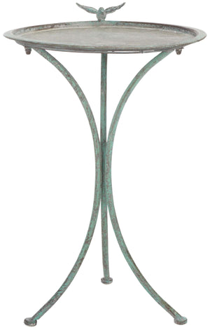 Safavieh Kensi Bird Bath - Antique Green