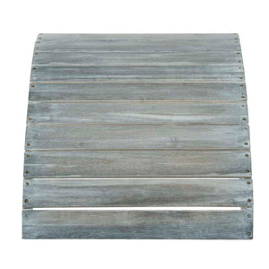 Safavieh Mopani Ottoman - Ash Grey