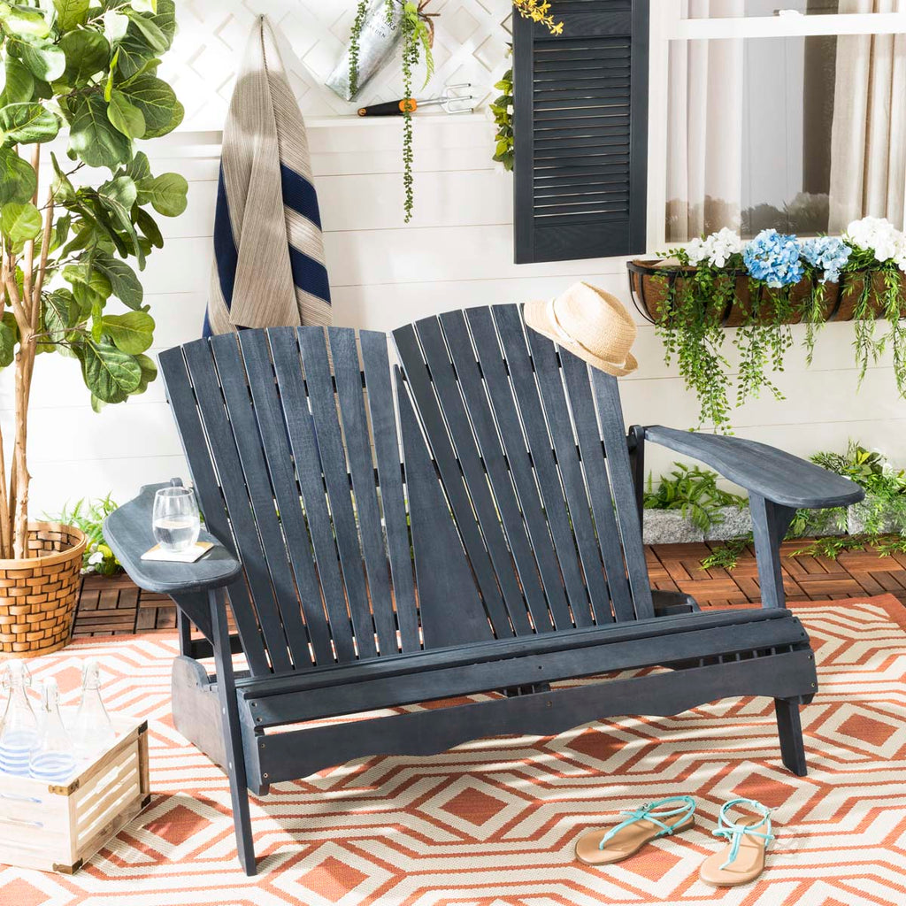 Safavieh Hantom Bench - Dark Slate Grey