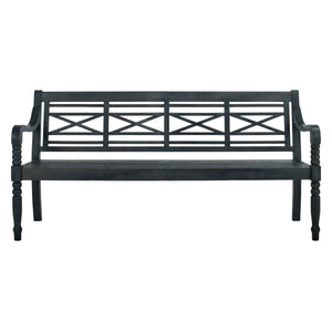 Safavieh Karoo Bench - Dark Slate Grey
