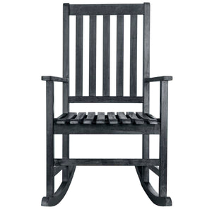 Safavieh Barstow Rocking Chair - Dark Slate Grey