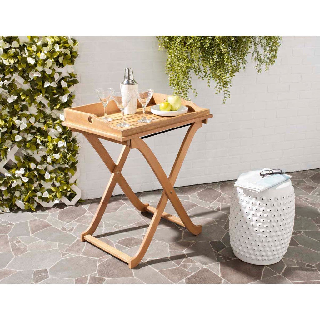Safavieh Covina Tray Table - Natural