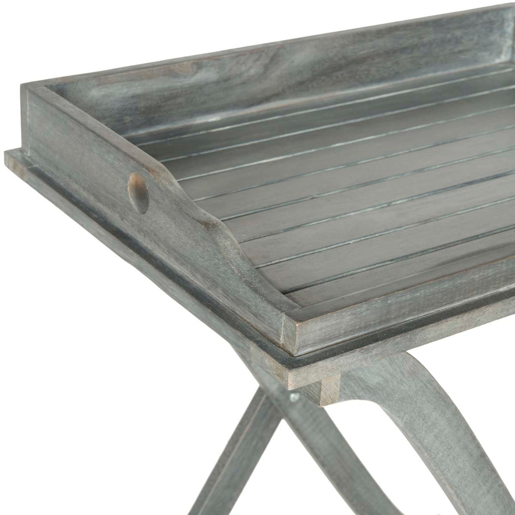 Safavieh Covina Tray Table - Ash Grey