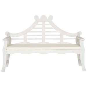 Safavieh Azusa Bench - Antique White
