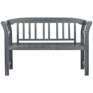 Safavieh Porterville 2 Seat Bench - Ash Grey
