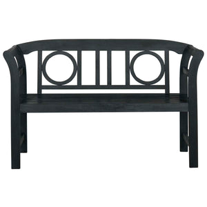 Safavieh Moorpark 2 Seat Bench - Dark Slate Grey