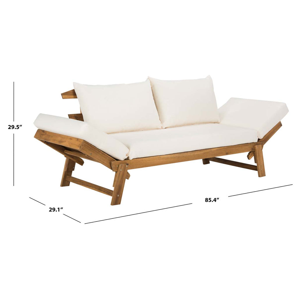 Safavieh Tandra Modern Contemporary Daybed - Natural/Beige