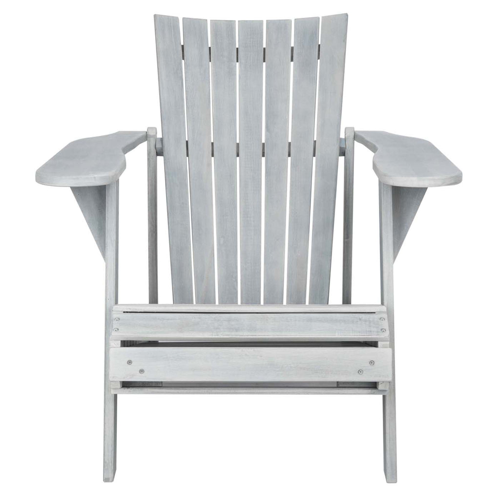 Safavieh Merlin Adirondack Chair - Ash Grey