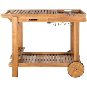Safavieh Orland Tea Trolley - Natural