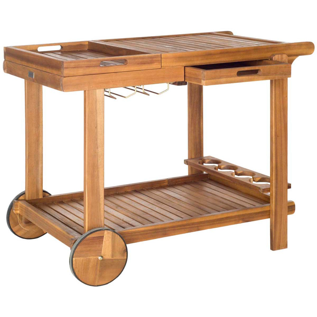 Safavieh Orland Tea Trolley - Natural