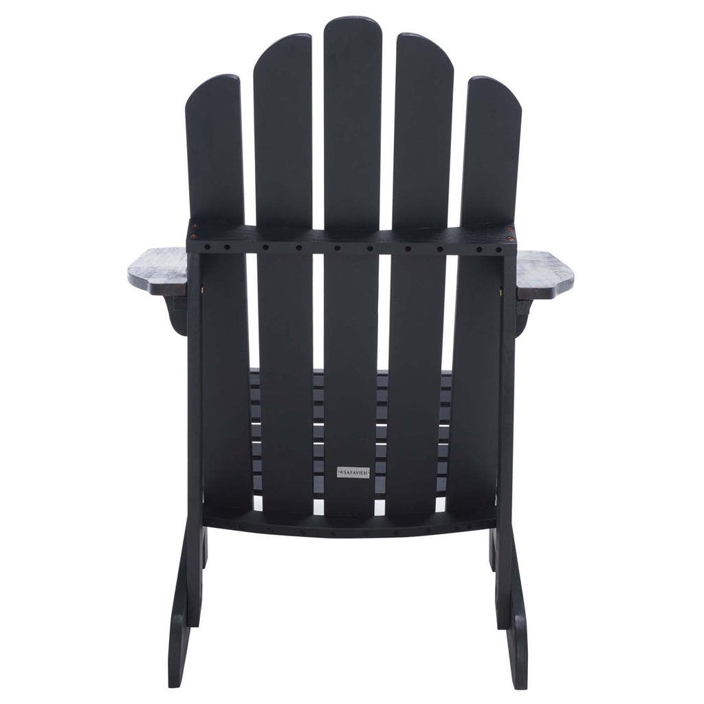 Safavieh Topher Adirondack Chair - Black